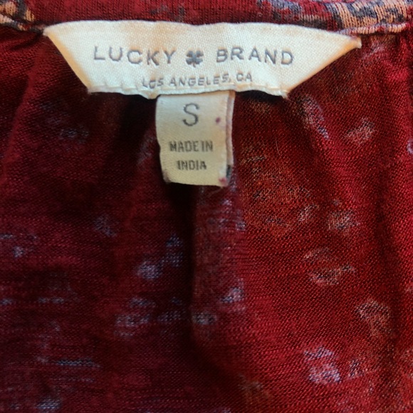 💝Lucky Brand long sleeve blouse - Picture 5 of 5